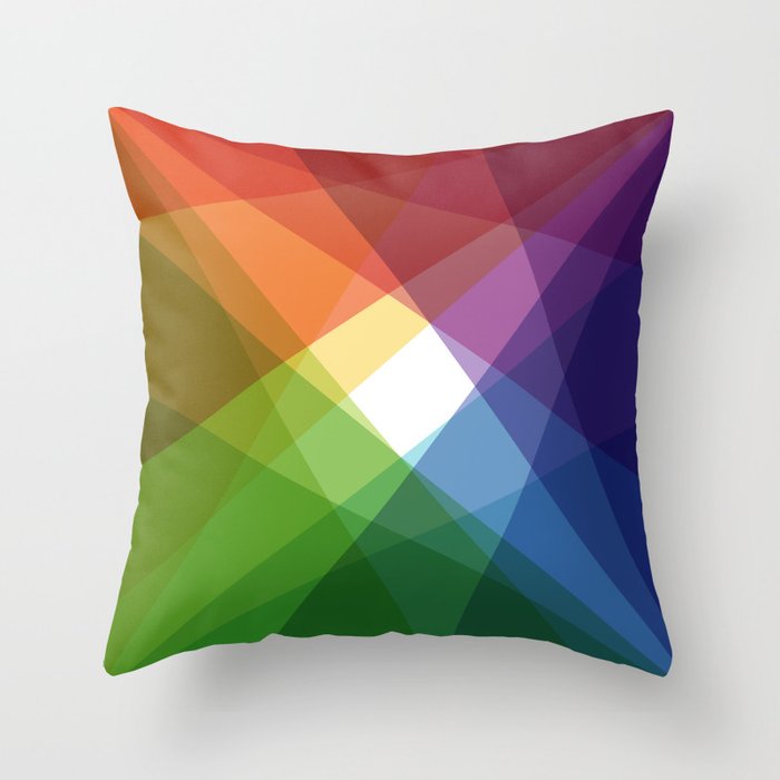 Mountain Range Geometric Art